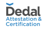 DEDAL certification certificate for Set-up Space quality standards