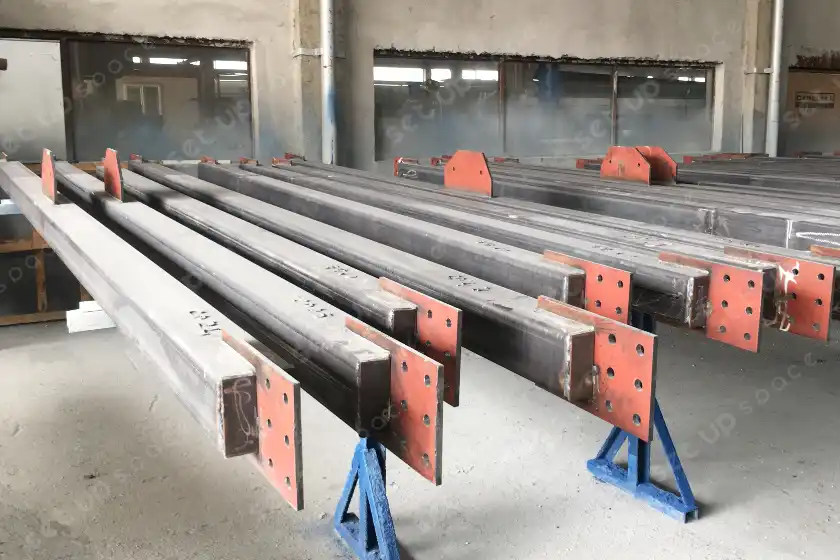 Deniz Bank Branch in Bolu, Turkey built with Hybrid steel system (HRS + CFS) . Heavy Steel Structure . Light gauge steel structures (LGSS)