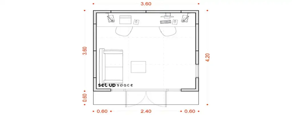 3,6×3,6m-12,96m²