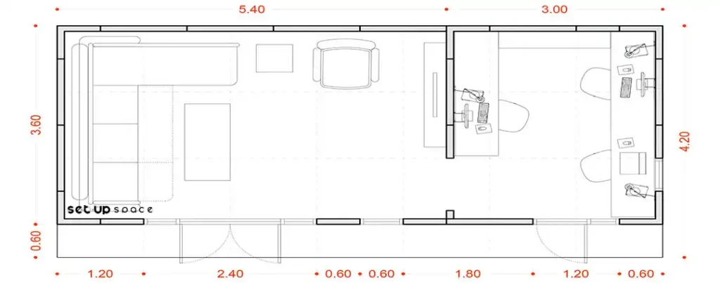 3,6×8,40m-30,24m²