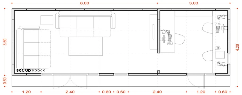 3,6×9m-31,90m²