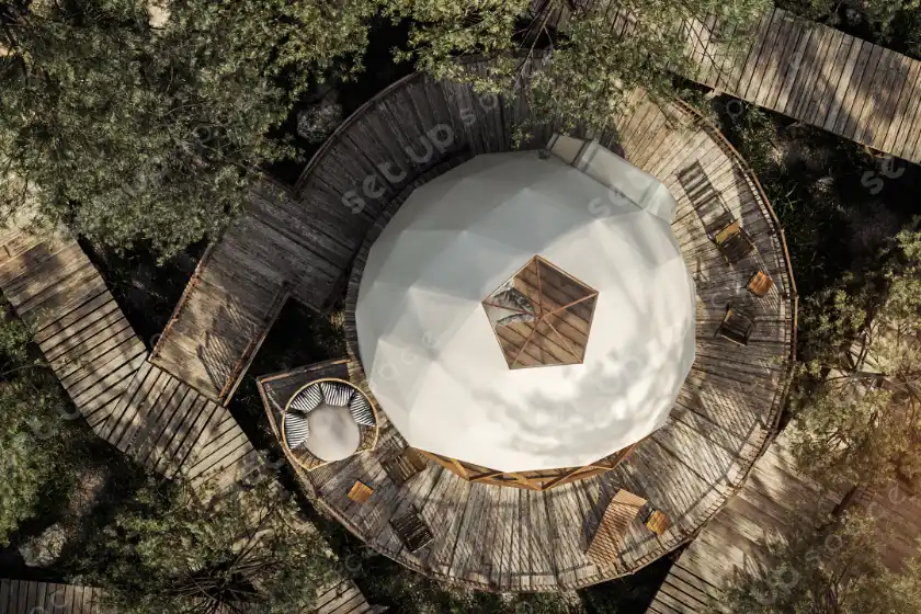 Luxury glamping experience with lake and forest views in Sapanca